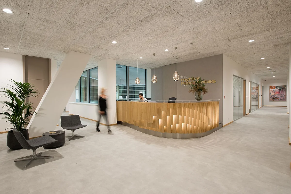 myhive Flexi Offices lounge