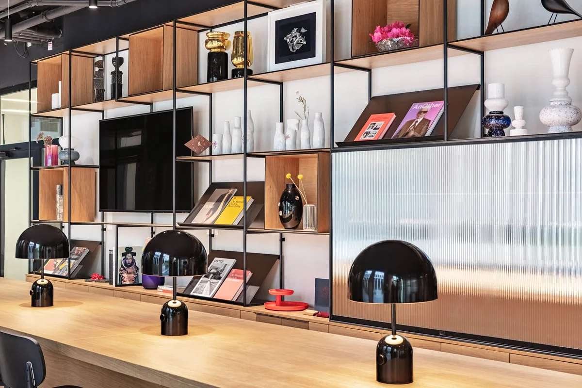 Churchill reception area