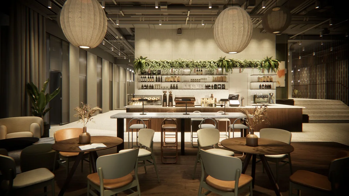 PernerKarlín café area